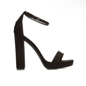 Size 7, Your Biggest Fan Heels By Fashion Nova